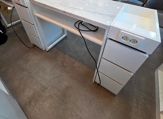 1인 대리석 네일 시술대